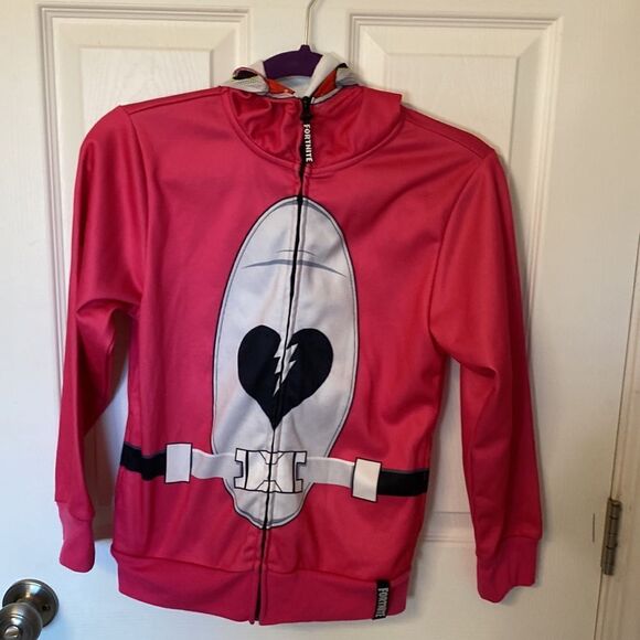 Fortnite Cuddle Team leader Zip Up- pink bear- size medium - Picture 9 of 14